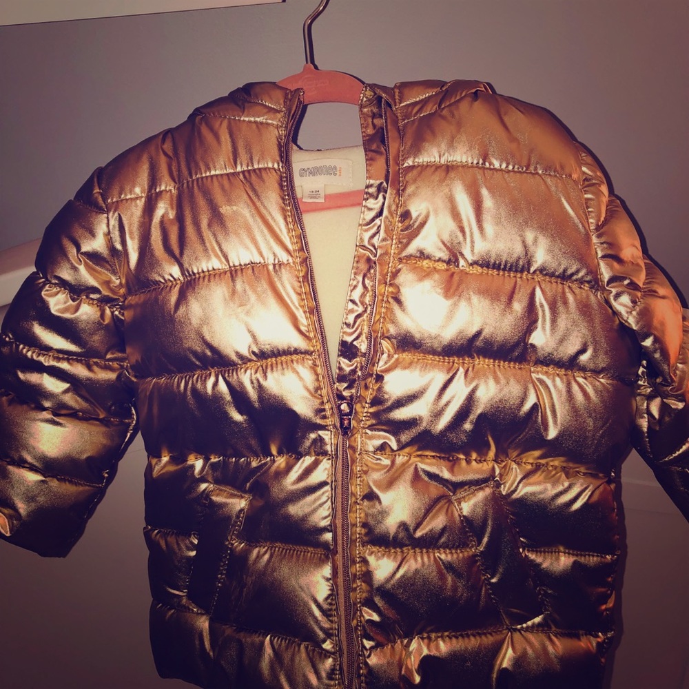 Gymboree Baby Girls Gold Jacket